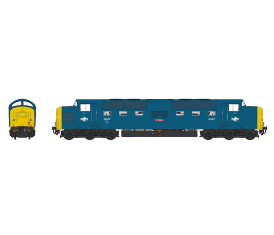 Heljan Class 55 007 'Pinza' BR Blue HN5550 TT Gauge