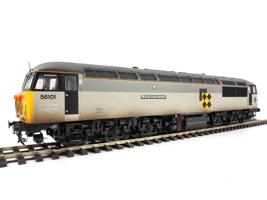 Heljan Class 56 101 'Mutual Improvement' Railfreight Coal Weathered O Gauge Diesel Model Train HN5605