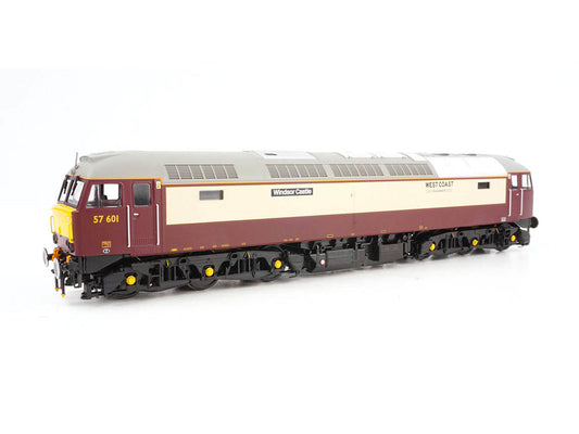 Heljan Class 57 601 Northern Belle Maroon/Cream HN5712 OO Gauge