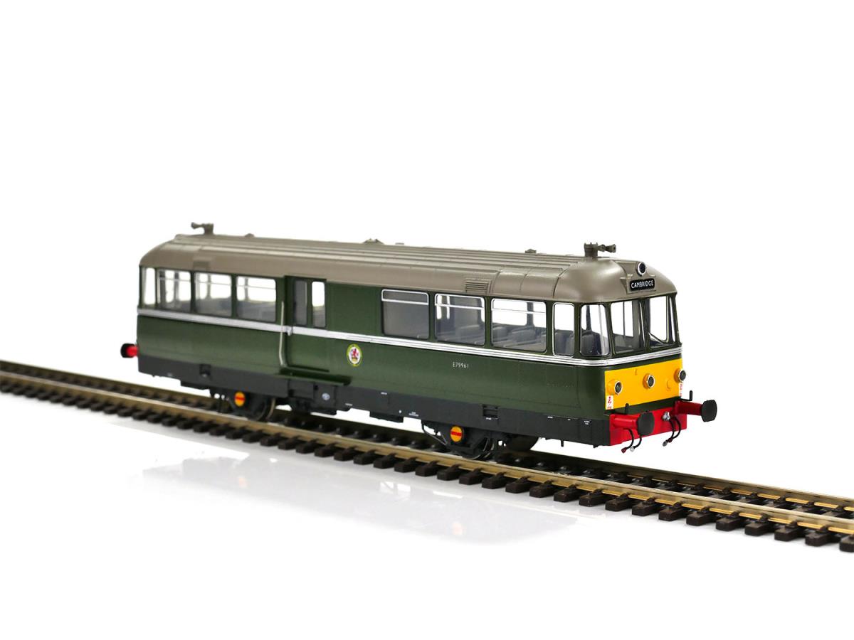 Heljan 8708 WM Railbus E79961 BR Green Large Yellow Panels OO Gauge