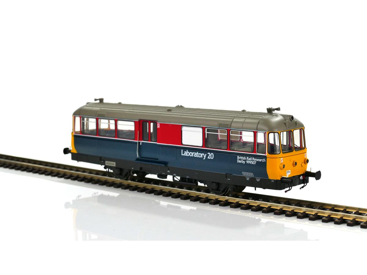 Heljan 8712 WM Railbus Lab 20 RTC Blue/Red OO Gauge