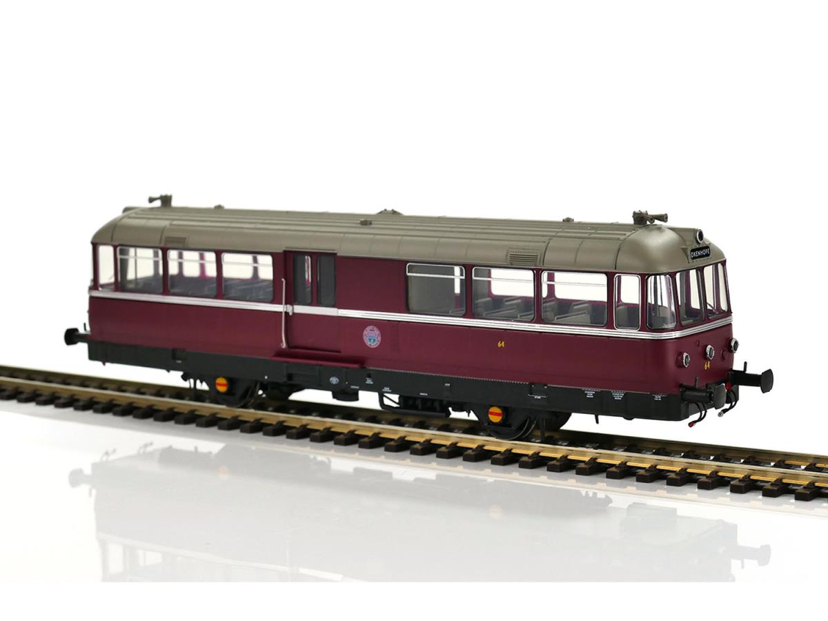 Heljan 8713 WM Railbus KWVR No.64 Red OO Gauge