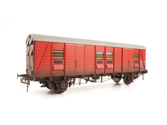 Heljan CCT S1765S BR Crimson Weathered (Even Planks) HN9171 O Gauge