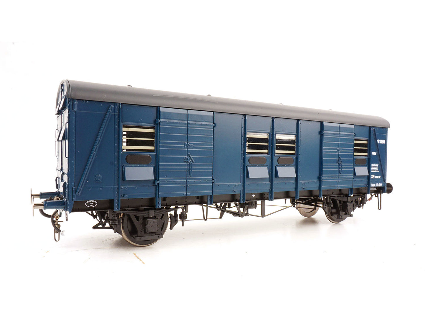 Heljan NOV (CCT) S2017 BR Blue (Plywood Body) HN9173 O Gauge