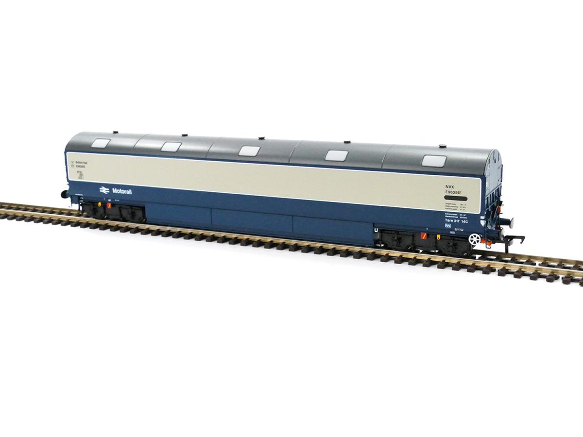 Heljan TCV Newton Chambers Car Carrier BR Blue/Grey Early E96297E HN9630 OO Gauge