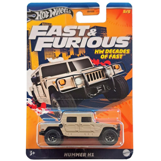 Hot Wheels HRW45 HW Decades of Fun Fast & Furious: Hummer H1 5/5