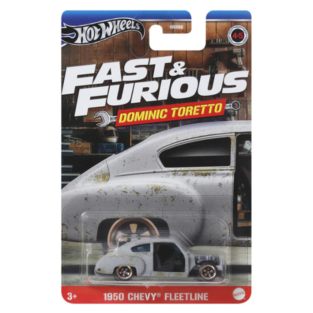 Hot Wheels Fast & Furious - Dominic Toretto: 1950 Chevy Fleetline HRW49 1:64 Car