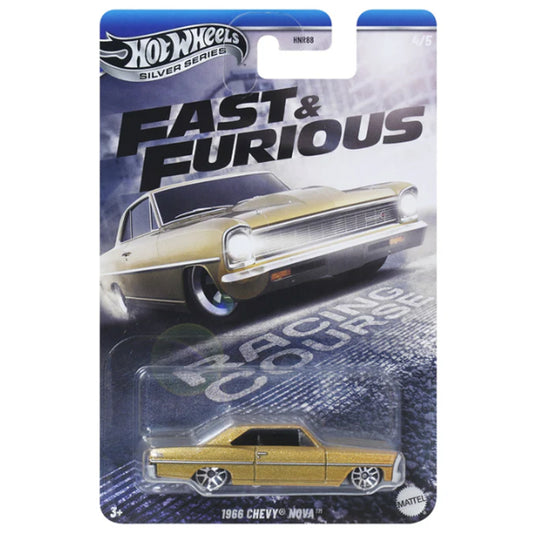Hot Wheels Silver Series - Fast & Furious: 1966 Chevy Nova 4/5 JBY42