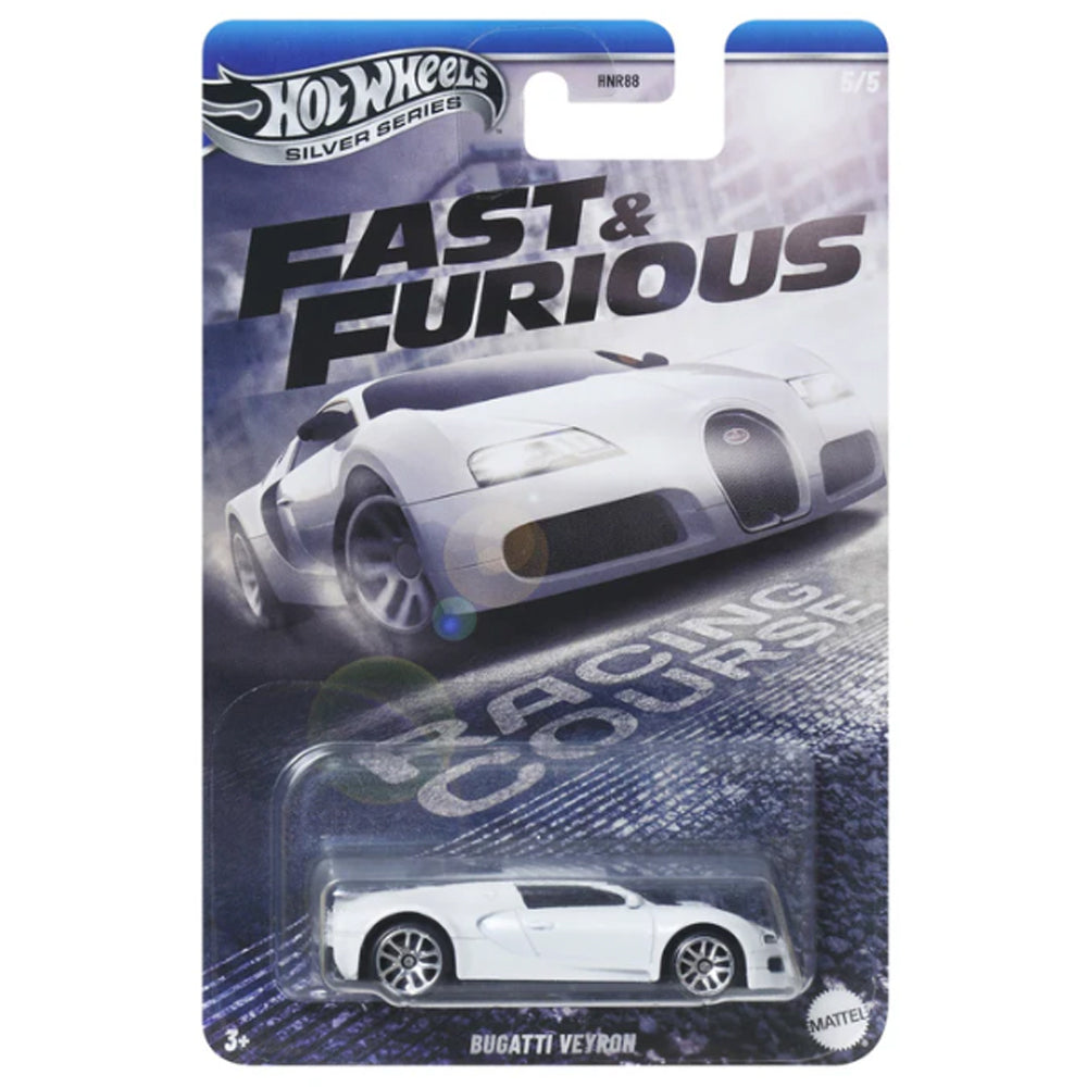 Hot Wheels Silver Series - Fast & Furious: Bugatti Veyron 5/5 JBY43