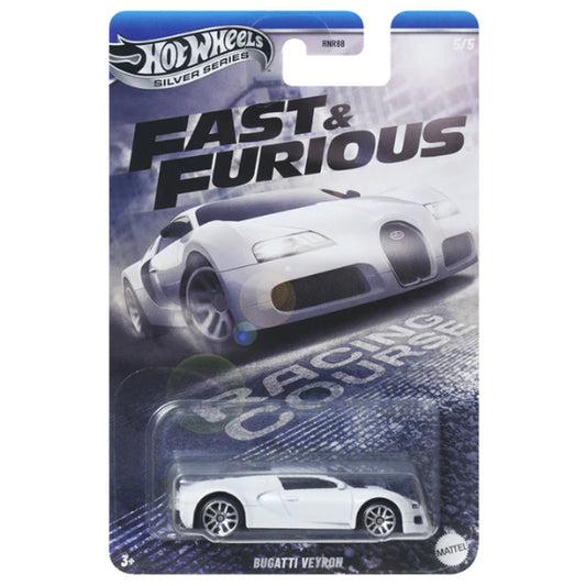 Hot Wheels Silver Series - Fast & Furious: Bugatti Veyron 5/5 JBY43