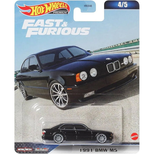 Hot Wheels HKD28 Fast and Furious: 1991 BMW M5 4/5