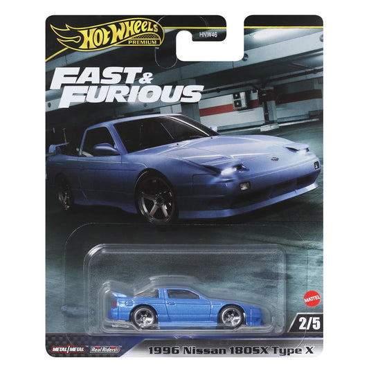 Hot Wheels Premium Fast & Furious 1996 Nissan 180SX Type X 2/5 HVR62