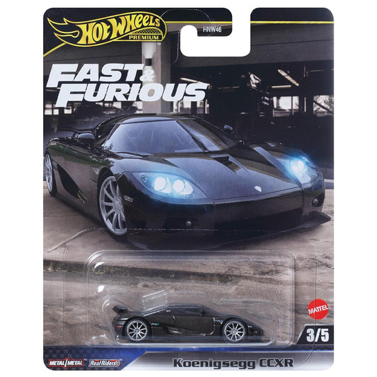 Hot Wheels Premium - Fast & Furious: Koenigsegg CCXR 3/5 JBL88