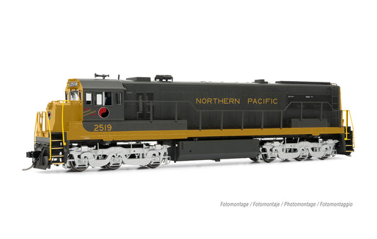 Rivarossi HR2885S Northern Pacific U25c PhII Diesel Locomotive (DCC-Sound) HO