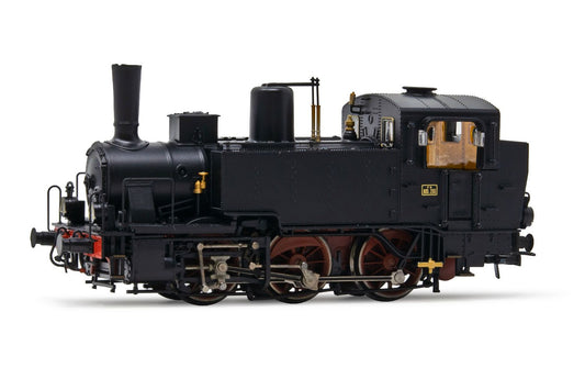 Rivarossi FS Gr835 Steam Locomotive w/Oil Lamps III (DCC-Sound) HR2917S HO Gauge