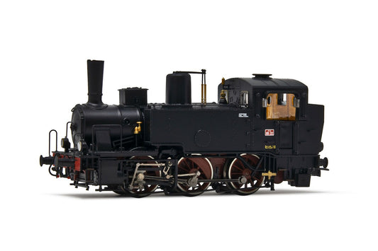 Rivarossi FS Gr835 Steam Locomotive w/Electric Lamps III (DCC-Sound) HR2918S HO Gauge