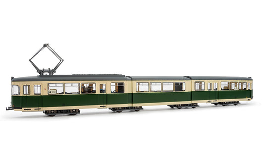 Rivarossi Duewag GT8 Graz Tram Blue/White IV HR2943 HO Gauge