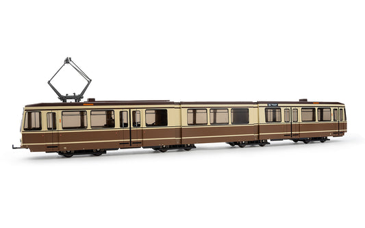 Rivarossi Duewag N8 Dortmund Tram Brown/Beige IV (DCC-Fitted) HR2944HM HO Gauge