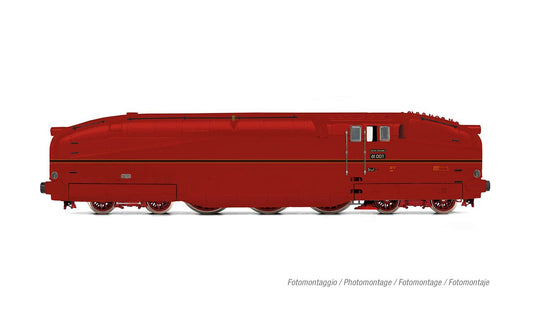 Rivarosssi DRG BR61 001 Red High Speed Steam Locomotive II HO Gauge HR2954