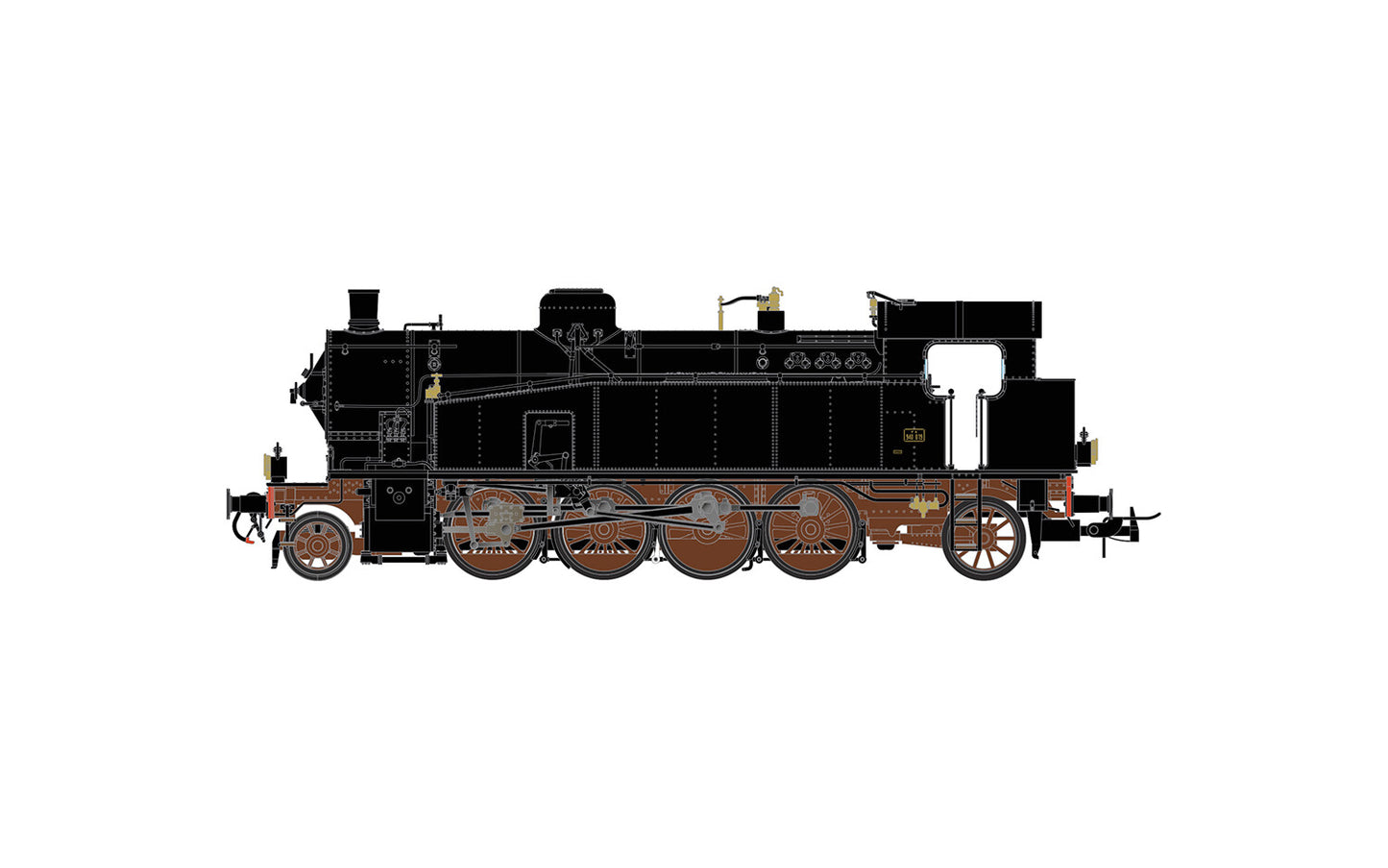 Rivarosssi FS Gr940 Steam Locomotive III (DCC-Sound) HO Gauge HR2956S