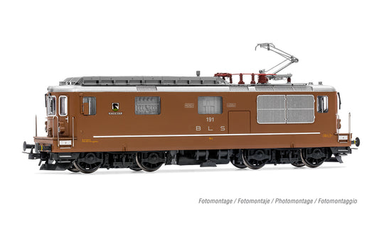 Rivarosssi BLS Re4/4 191 Reichenbach Electric Loco IV (~AC-Sound) HO Gauge HR2960ACS