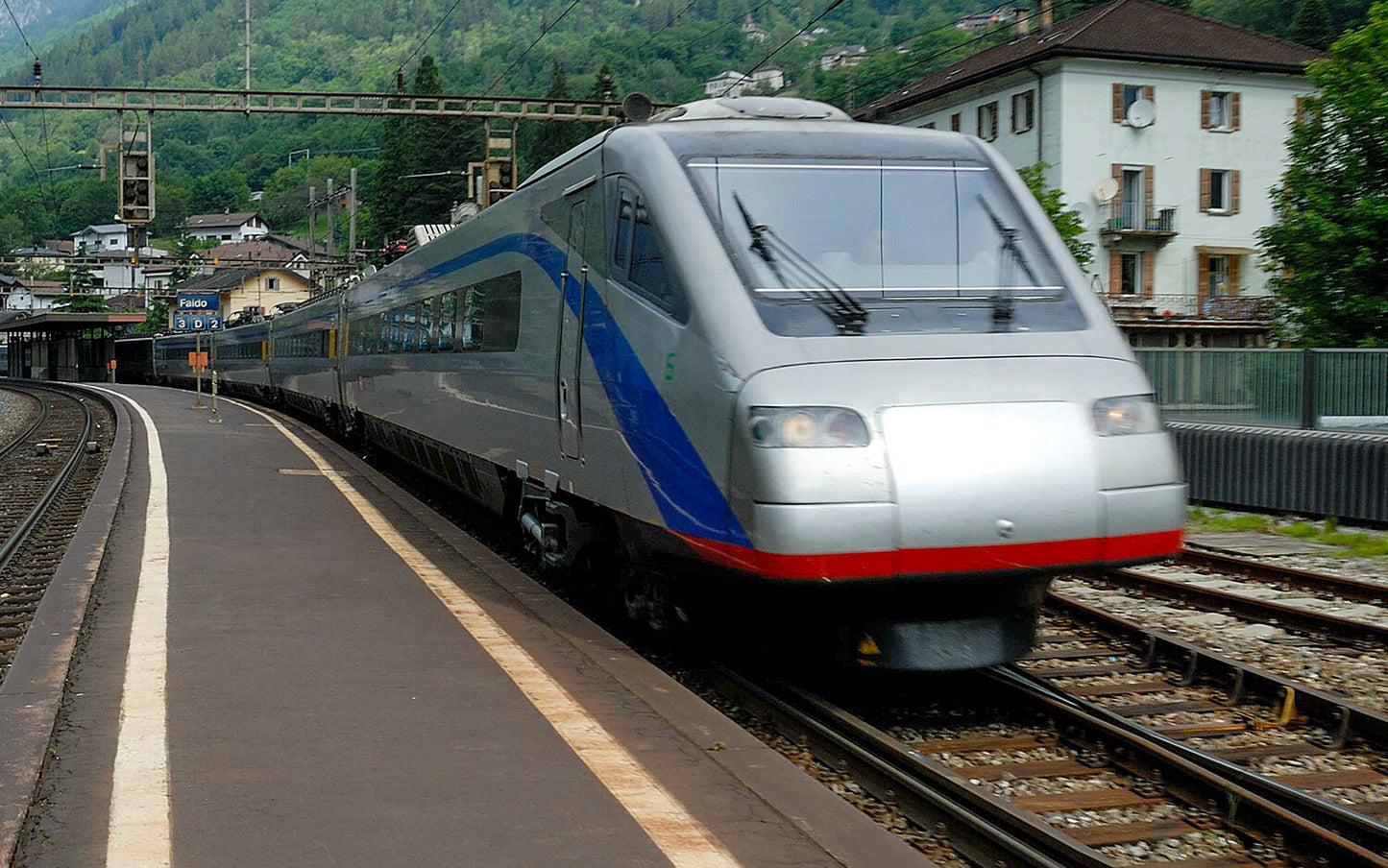 Rivarosssi SBB ETR470 Silver/Blue 4 Car EMU V (DCC-Sound) HO Gauge HR2964S