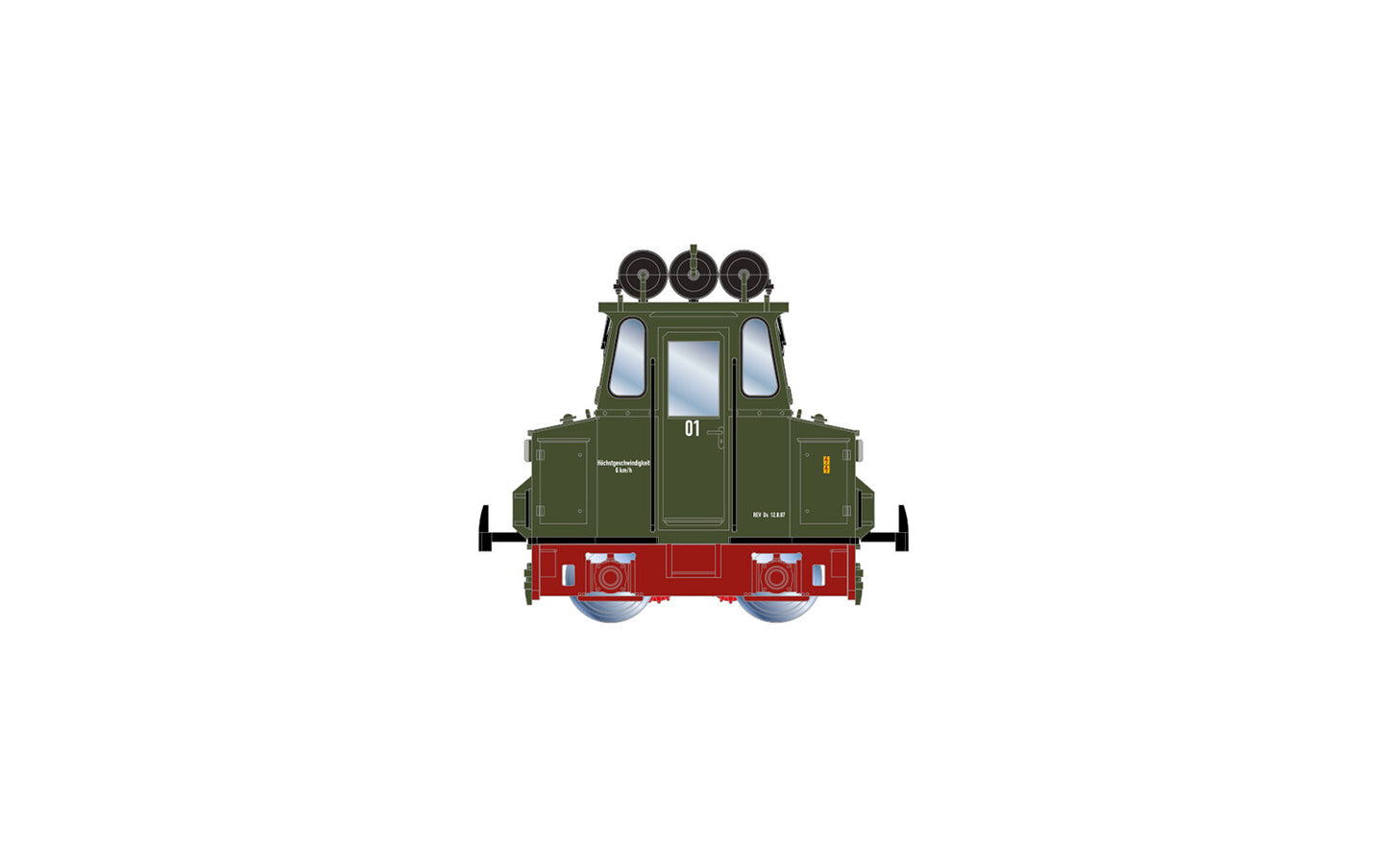 Rivarosssi DBAG ASF 383 001-5 Diesel Shunting Tractor V HO Gauge HR2970