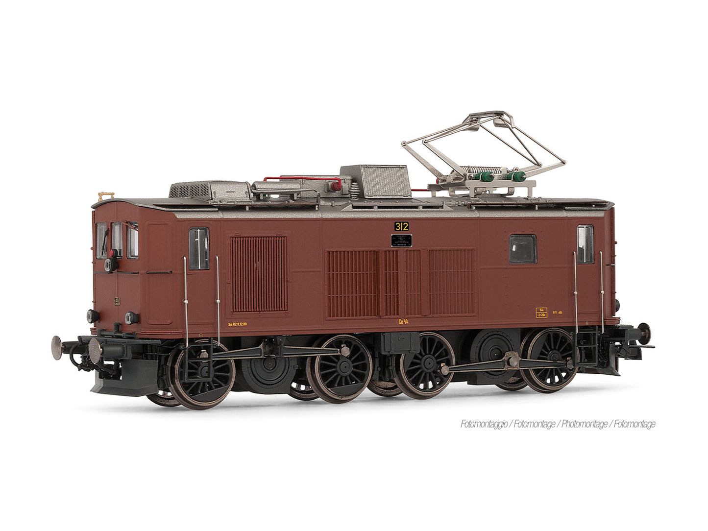 Rivarossi 2997S BLS Ce4/4 312 Historic Electric Locomotive VI DCC-Sound HO Gauge