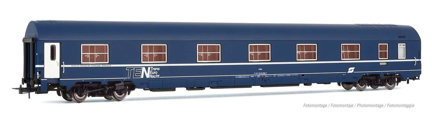 Rivarossi HR4301 OBB MU TEN Sleeper Coach IV HO
