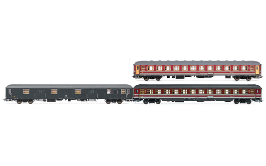 Rivarosssi FS Alpen Express Coach Set (3) IV HO Gauge HR4362