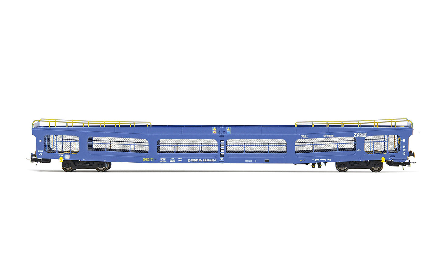 Rivarossi ZXBENET DDm916 Car Transporter w/Grilles Blue VI HR4383 HO Gauge