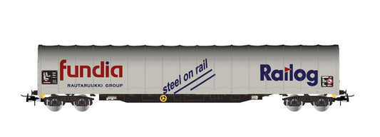 Rivarossi HR6493 AAE Rilns Fundia-Railog Tarpaulin Wagon V HO