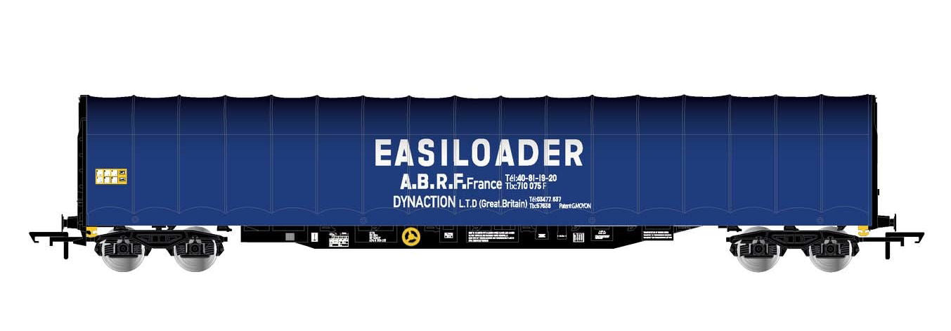 Rivarossi HR6496 BR Easiloader Tarpaulin Wagon IV HO