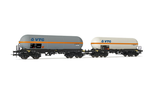 Rivarossi HR6512 VTG 4 Axle Gas Tank Wagon Set (2) V HO