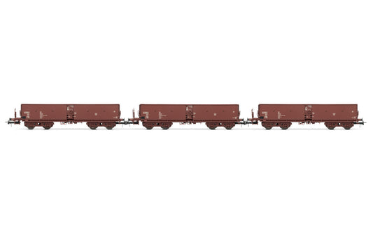 Rivarossi HR6521 DR Fadrrs Hopper Wagon Set (3) IV HO