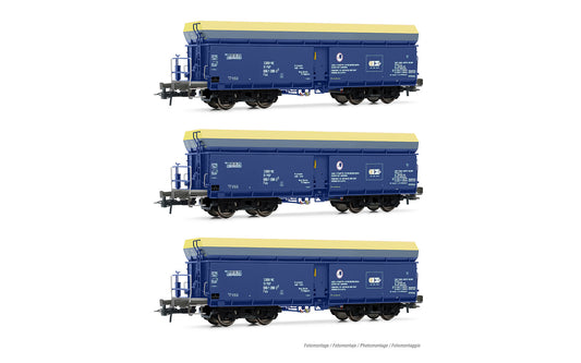 Rivarossi PKP Cargo Fals Self Discharge Hopper Wagon Set (3) VI HR6589 HO Gauge