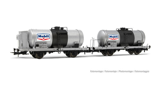 Rivarossi FS Tank Wagon Set Mobil (2) III HR6607 HO Gauge
