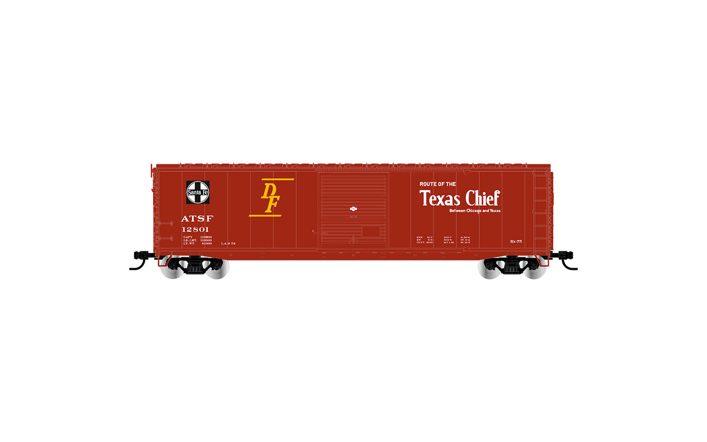 Rivarosssi ATSF Sliding Door Boxcar Texas Chief 12821 HO Gauge HR6662B
