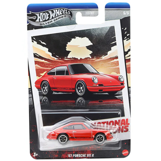 Hot Wheels Silver Series - Icons: '67 Porsche 911 R JBY86 5/5