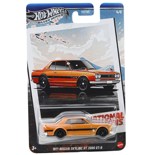 Hot Wheels Silver Series - Icons: '71 Nissan Skyline HT 2000 GT-R JBY89 4/5