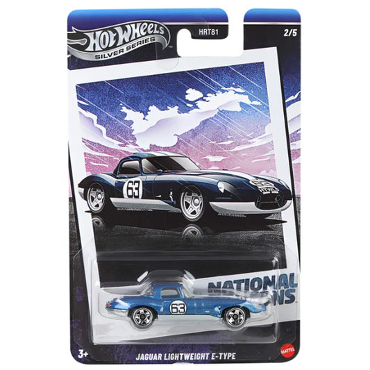 Hot Wheels Silver Series - Icons: Jaguar Lightweight E-Type JBY90 2/5
