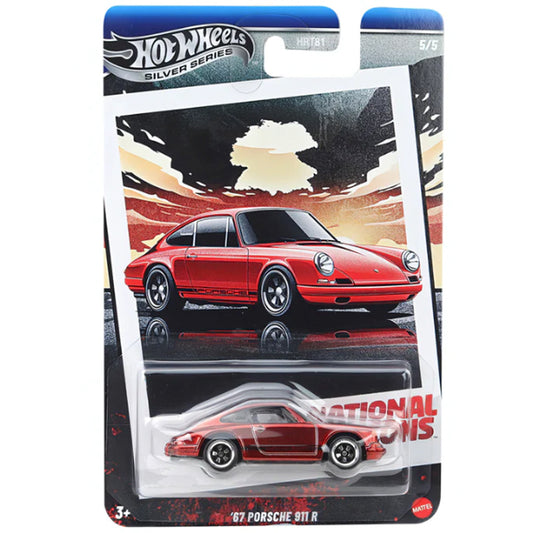 Hot Wheels Silver Series - Icons: '67 Porsche 911 R JBY86 5/5 CHASE
