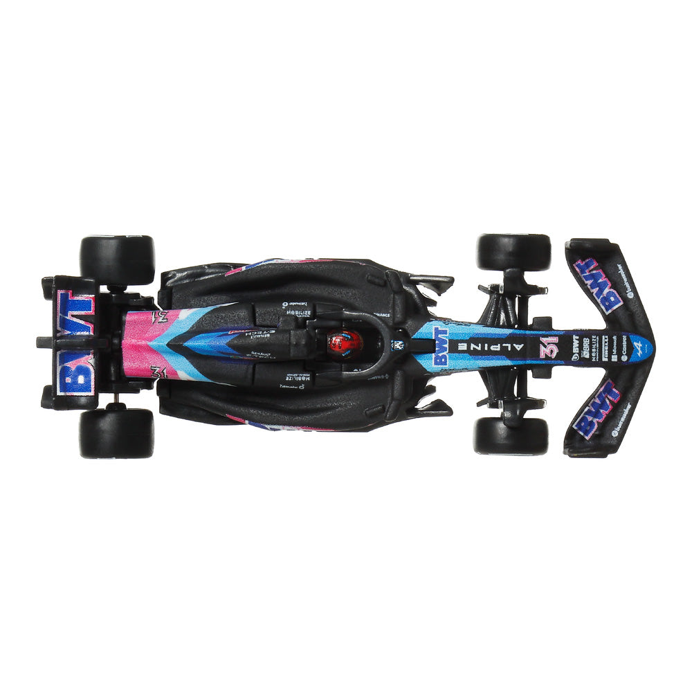 Hot Wheels Formula 1: BWT Alpine F1 Team - A524 (#31) 1:64 Diecast JBM09