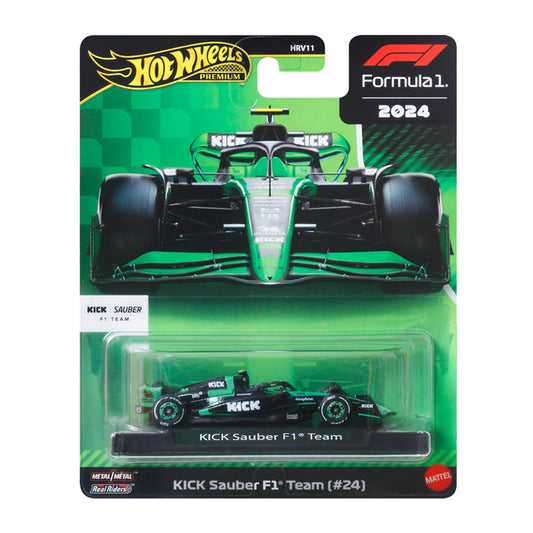 Hot Wheels Formula 1: KICK Sauber F1 Team (#24) Guanyu 1:64 Diecast JBM23