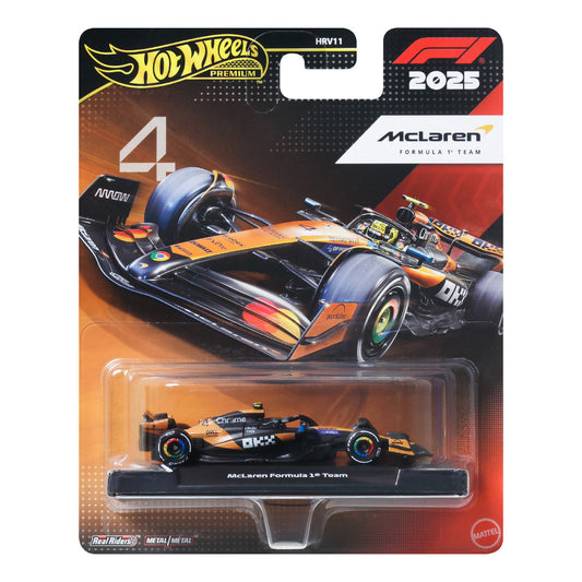 Hot Wheels Formula 1: McLaren F1 Team (#4) L. Norris 1:64 Diecast JKD88