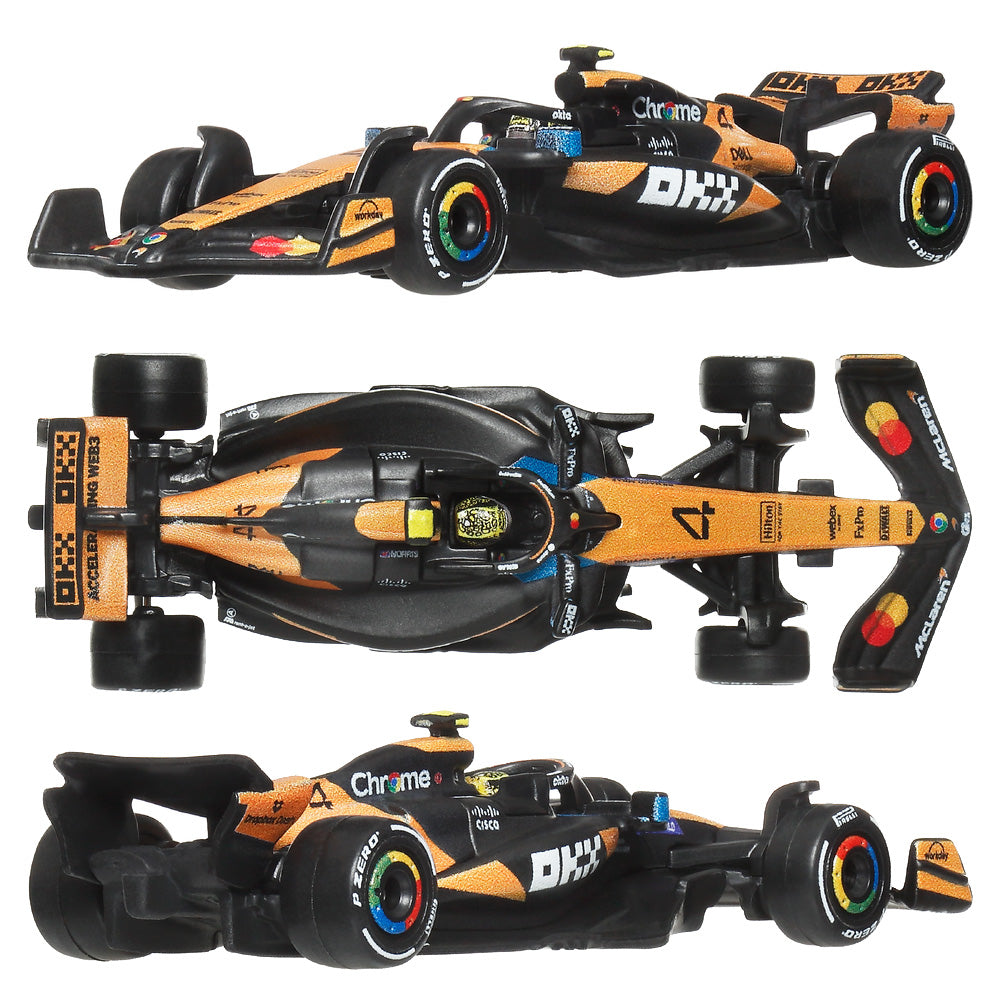 Hot Wheels Formula 1: McLaren F1 Team (#4) L. Norris 1:64 Diecast JKD88