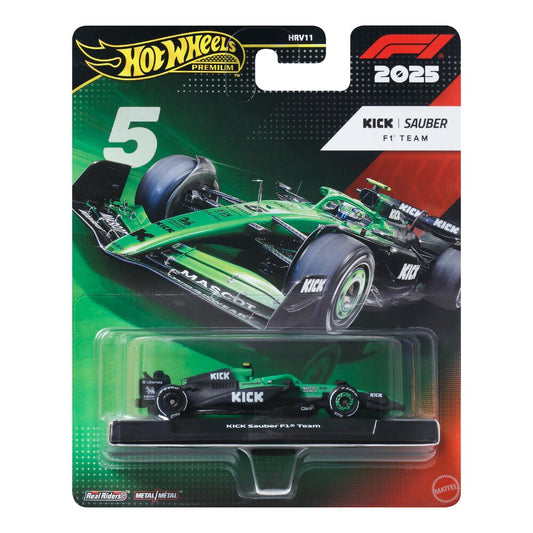 Hot Wheels Formula 1: Kick Sauber F1 Team (#5) 1:64 Diecast JKD89