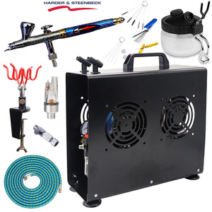 Harder & Steenbeck Giraldez Infinity MkII 2-in-1 Premium Compressor Bundle Kit