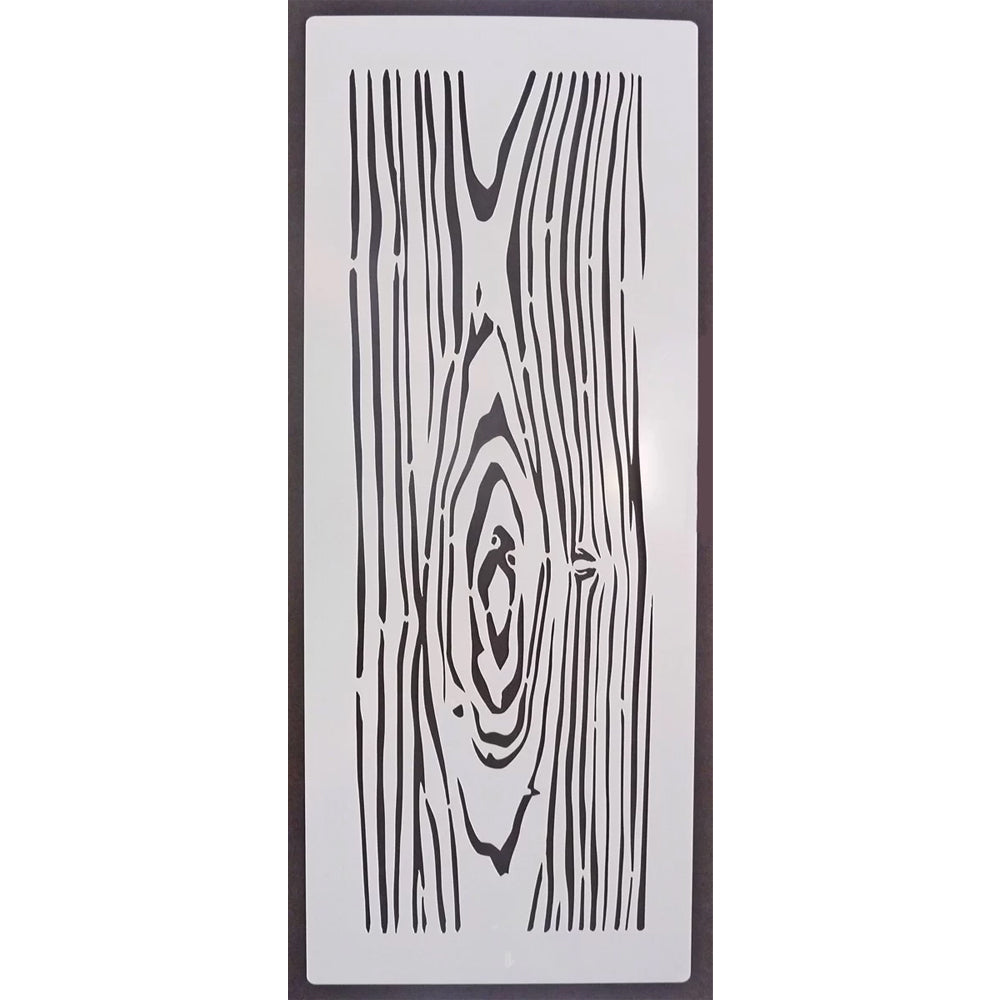 Harder & Steenbeck Airbrush Stencil Template - Wood Texture 410154