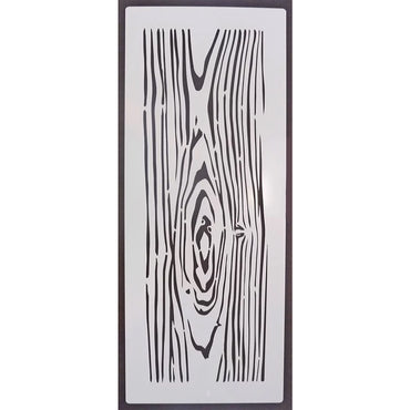 Harder & Steenbeck Airbrush Stencil Template - Wood Texture 410154